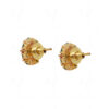 Emerald & Ruby S Studded Flower Shape Earrings FE-1167
