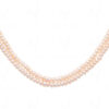 2 Rows Of Stylish Pearl Gemstone Beaded Necklace  NM-1178