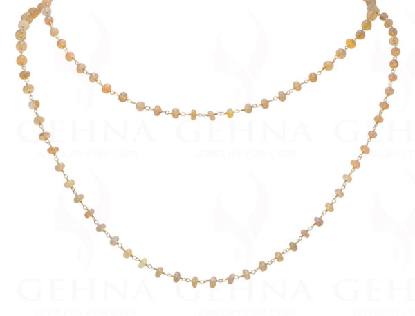 Natural Opal Gemstone Bead Chain CS-1187