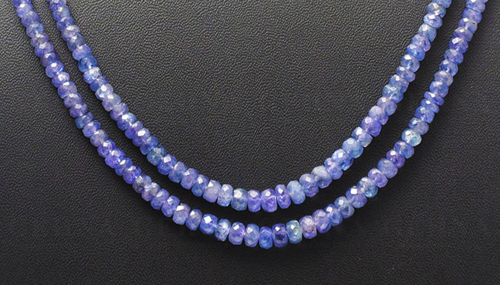 Tanzanite and Baroque Freshwater Pearl Necklace – Tayma Fine Jewellery