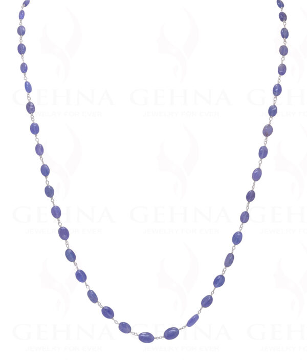 Natural Earth Mined Tanzanite Gemstone 26" Inches Chain CS-1199