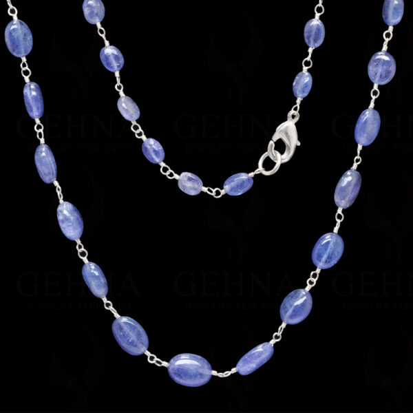 Natural Earth Mined Tanzanite Gemstone 26" Inches Chain CS-1199