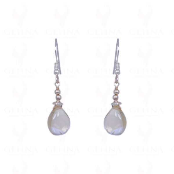 Citrine Gemstone Cabochon Drops Earrings Made In .925 Solid Silver ES-1219