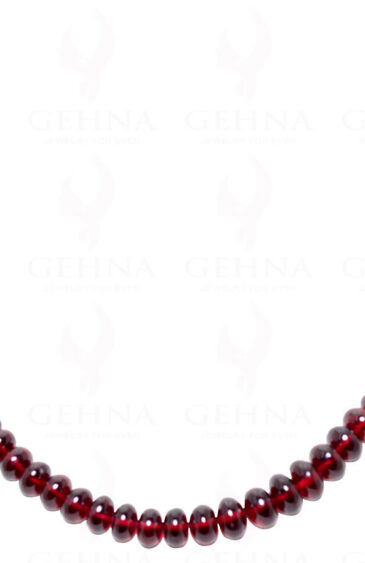 Ruby Gemstone Bead Necklace NP-1223