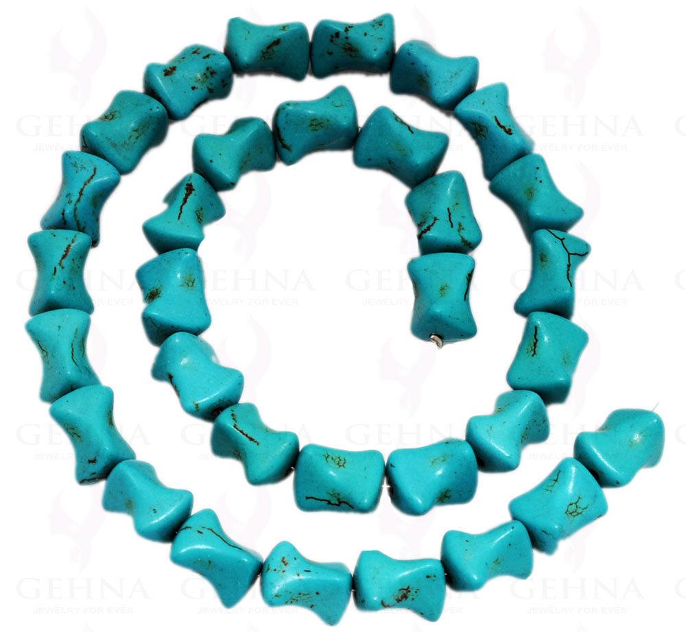 Turquoise Gemstone Cabochon Tumble Strand NS-1261