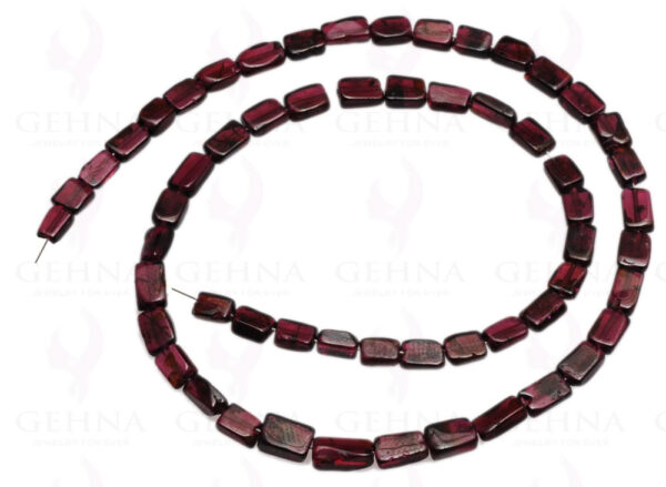 Garnet Necklace with Rice Pearl Accent – Emka Jewelry