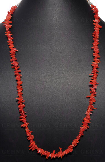 Natural Coral Gemstone Necklace NP-1314