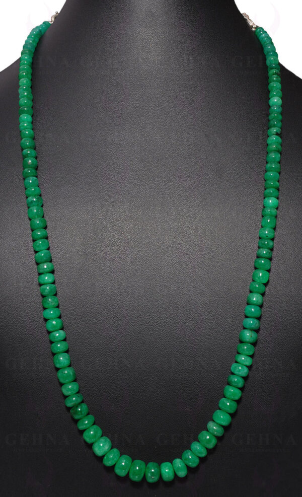 Natural Emerald Gemstone Bead Necklace NP-1316