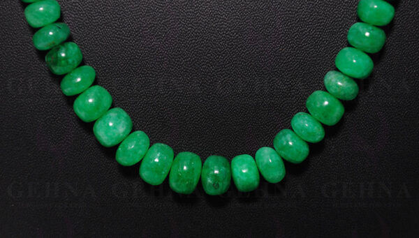 Natural Emerald Gemstone Bead Necklace NP-1316