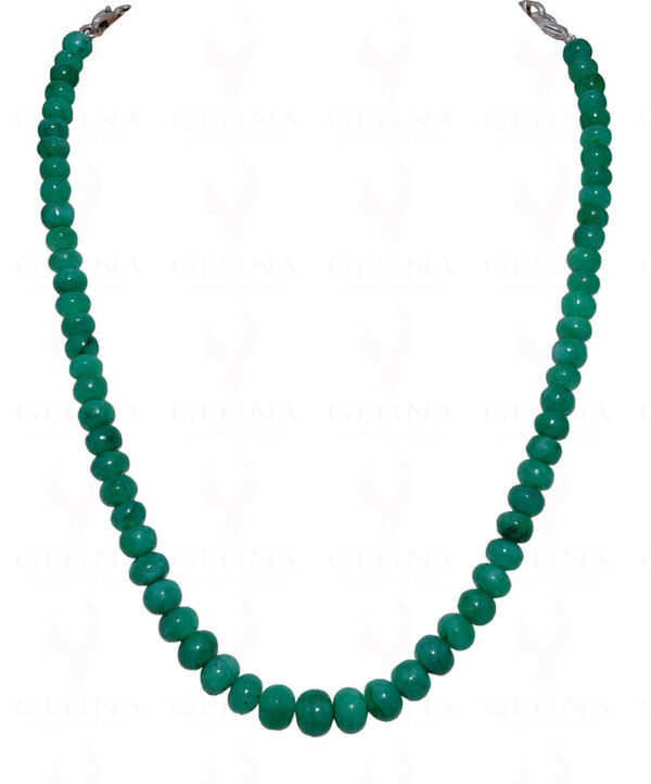 Emerald Gemstone Bead Necklace NP-1323