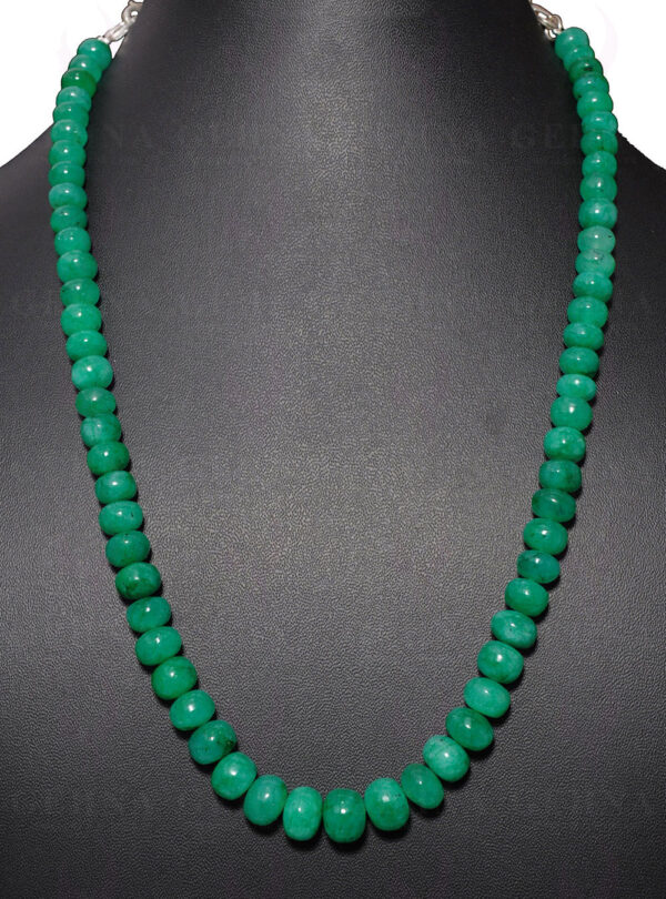 Emerald Gemstone Bead Necklace NP-1323