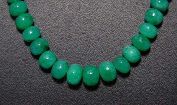 Emerald Gemstone Bead Necklace NP-1323