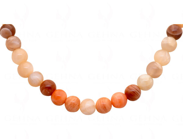 10 MM Rainbow MooNS-tone Gemstone Round Bead Strand NS-1326