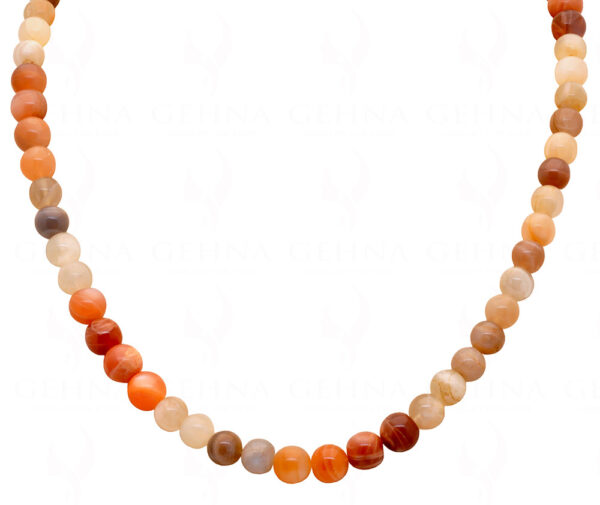 8MM Rainbow MooNS-tone Gemstone Round Bead Strand NS-1327