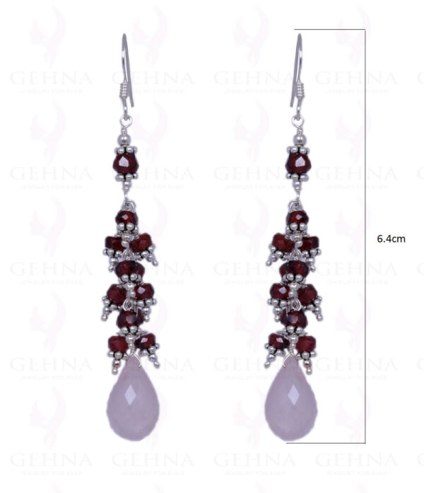 9ct Rose Gold Edwardian Style Briolette Garnet Drop Earrings – To Hold And  To Have