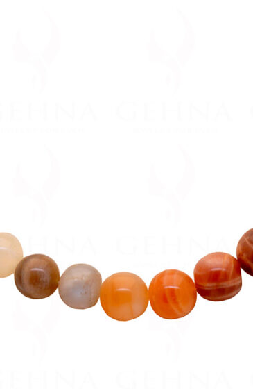 8MM Rainbow MooNS-tone Gemstone Round Bead Strand NS-1327