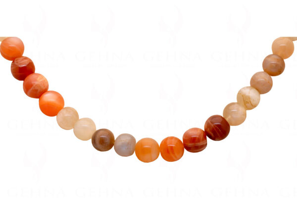 8MM Rainbow MooNS-tone Gemstone Round Bead Strand NS-1327