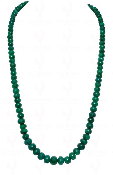 24″ Inches Emerald Gemstone Bead Necklace NP-1333