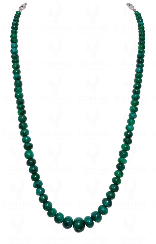 Emerald Gemstone Bead Necklace NP-1337