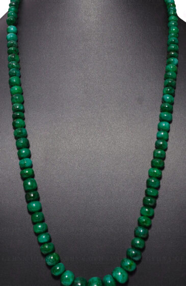 Emerald Gemstone Bead Necklace NP-1337