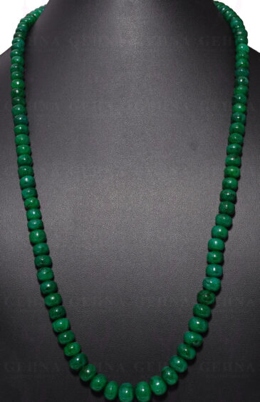 26″ Inches Emerald Gemstone Bead Necklace NP-1339