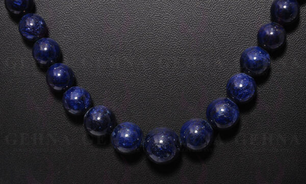 26" Inches Blue Sapphire Gemstone Bead Necklace NP-1352