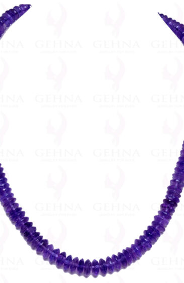 Amethyst Gemstone Faceted Bead String  NS-1362