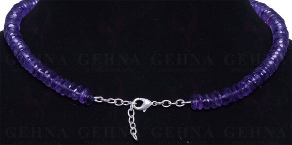 Amethyst Gemstone Faceted Bead String  NS-1362