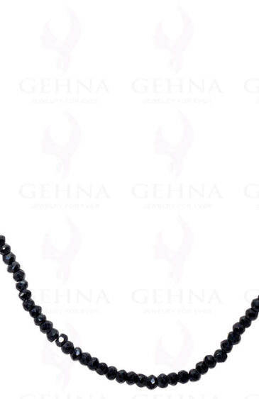 A String of Fine Quality Spinel Gemstone Faceted Bead Necklace NS-1379