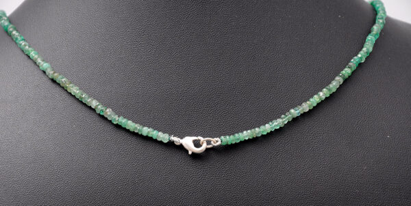 21" Inches Emerald Gemstone Faceted Beaded Necklace NP-1408