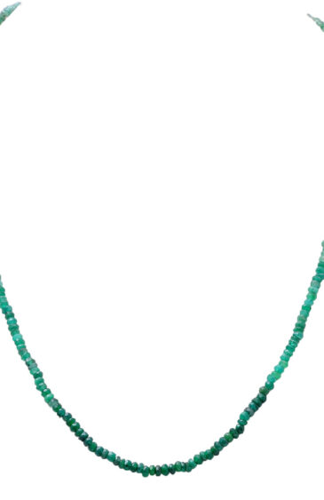 Emerald Gemstone Faceted Bead String NP-1412