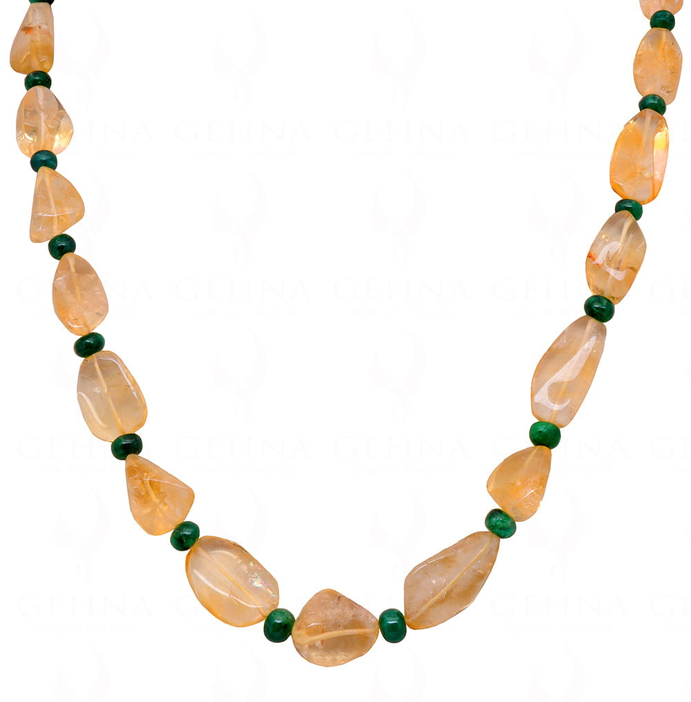 Estella Bartlett | Gold Plated Beaded Gemstone Necklace