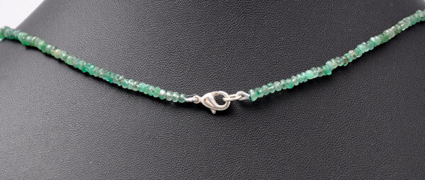 Emerald Gemstone Faceted Bead String NP-1412