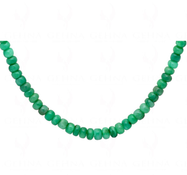 27" Inches Emerald Gemstone Beaded Necklace NP-1414