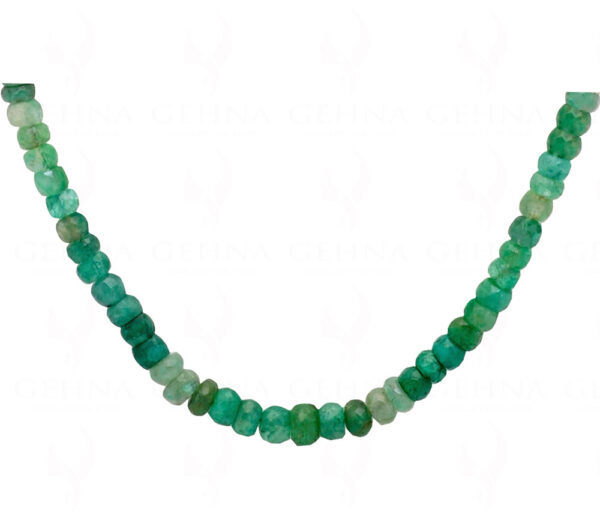 24" Inches Emerald Gemstone Shaded Beaded Necklace NP-1416