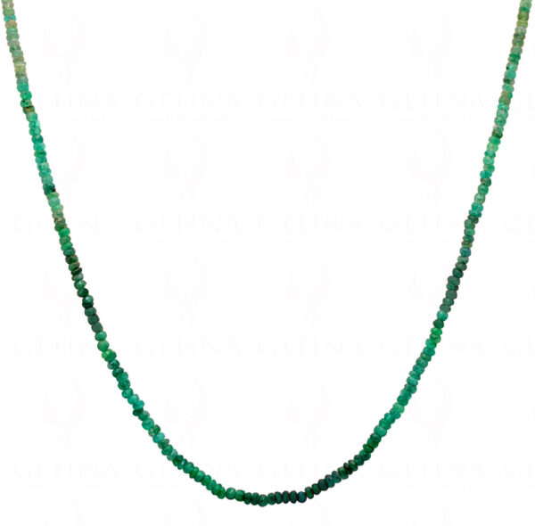 Emerald Gemstone Faceted Bead Strand NP-1420