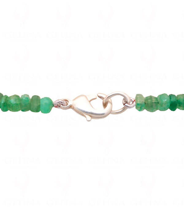 Emerald Gemstone Faceted Bead Strand NP-1420