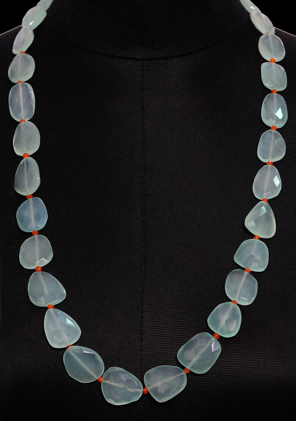 Aquamarine & Carnelian Gemstone Bead Necklace NS-1427 – Online Gemstone &  Jewelry Store By Gehna Jaipur