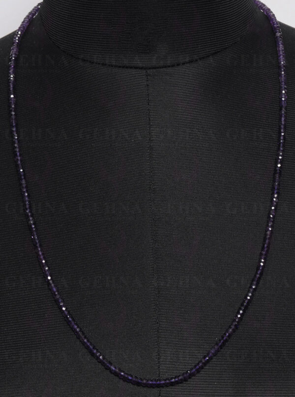 Amethyst Gemstone Faceted Bead Necklace NS-1448