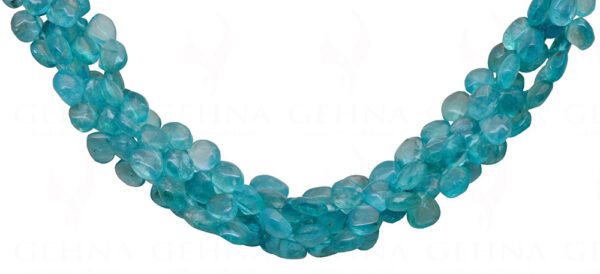 Fluorite Gemstone Almond Shaped Necklace NS-1458