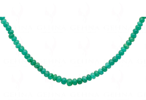 Emerald Gemstone Round Shape Beaded Necklace NP-1468