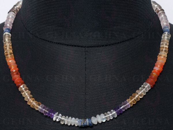 Long Necklace.Multi Gemstone.Semi Precious Gemstones.Multi Colors.Baroque  Pearl.Lariat.Statement.Dou #di… | Multi gemstone necklace, Beaded jewelry,  Beaded necklace