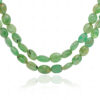 Emerald Gemstone Oval Bead Necklace NP-1490