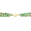 Emerald Gemstone Oval Bead Necklace NP-1490