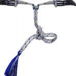 4 Rows Of Blue Sapphire Gemstone Bead Necklace NP-1492