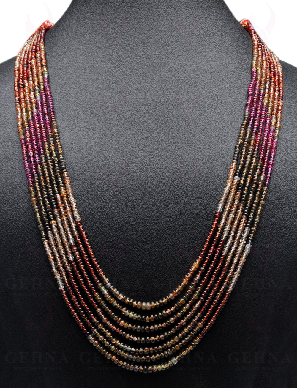 Multi-Gemstone Rainbow Heart Necklace | REEDS Jewelers