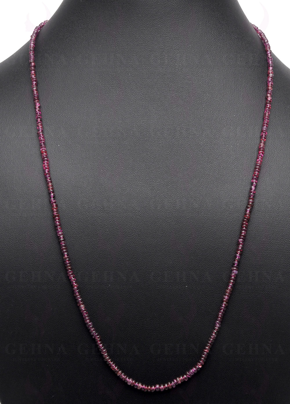 24" Inches Pink Spinel Gemstone Bead Necklace NS-1509