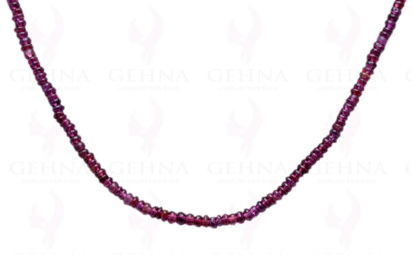 24" Inches Pink Spinel Gemstone Bead Necklace NS-1509