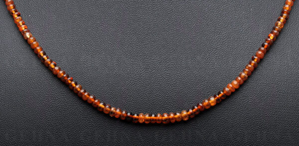 19" Inches of Brown Spinel Gemstone Bead Necklace NS-1522