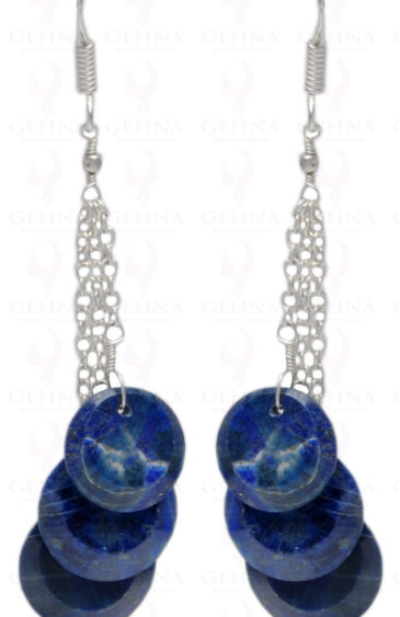 Lapis Lazuli Gemstone Earring Made In.925 Sterling Silver ES-1608